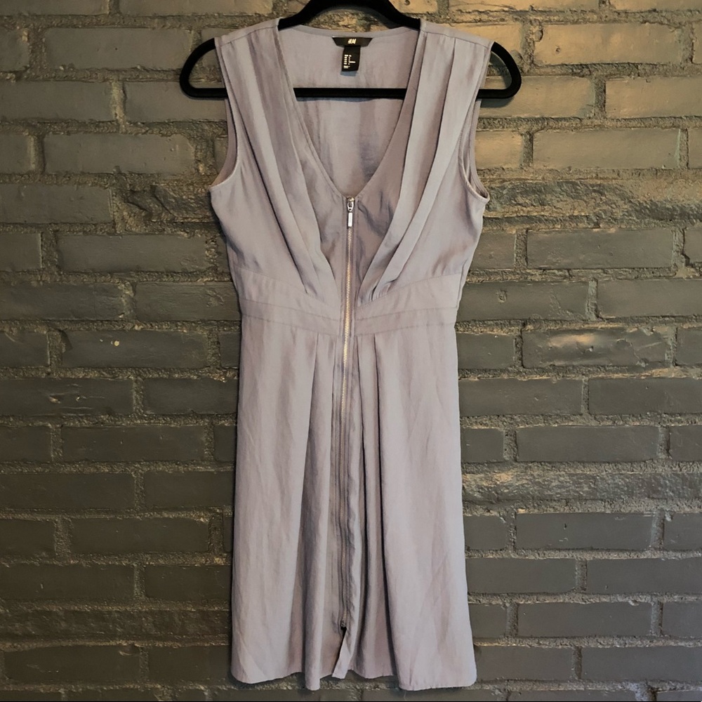 Lightweight Slate Blue Dress